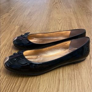 NIB Marc By Marc Jacobs Black Patent Ballet Flats